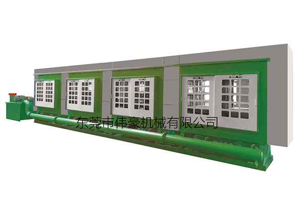 What are the benefits of foaming machine pressurization