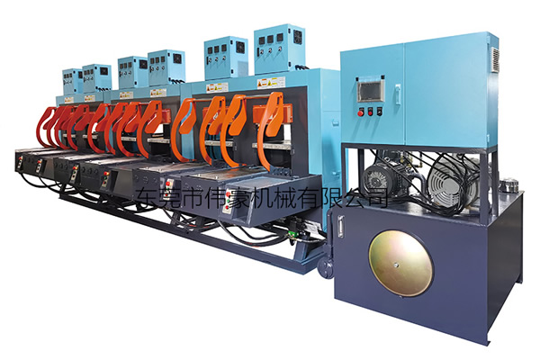Why does the hydraulic press leak when running?
